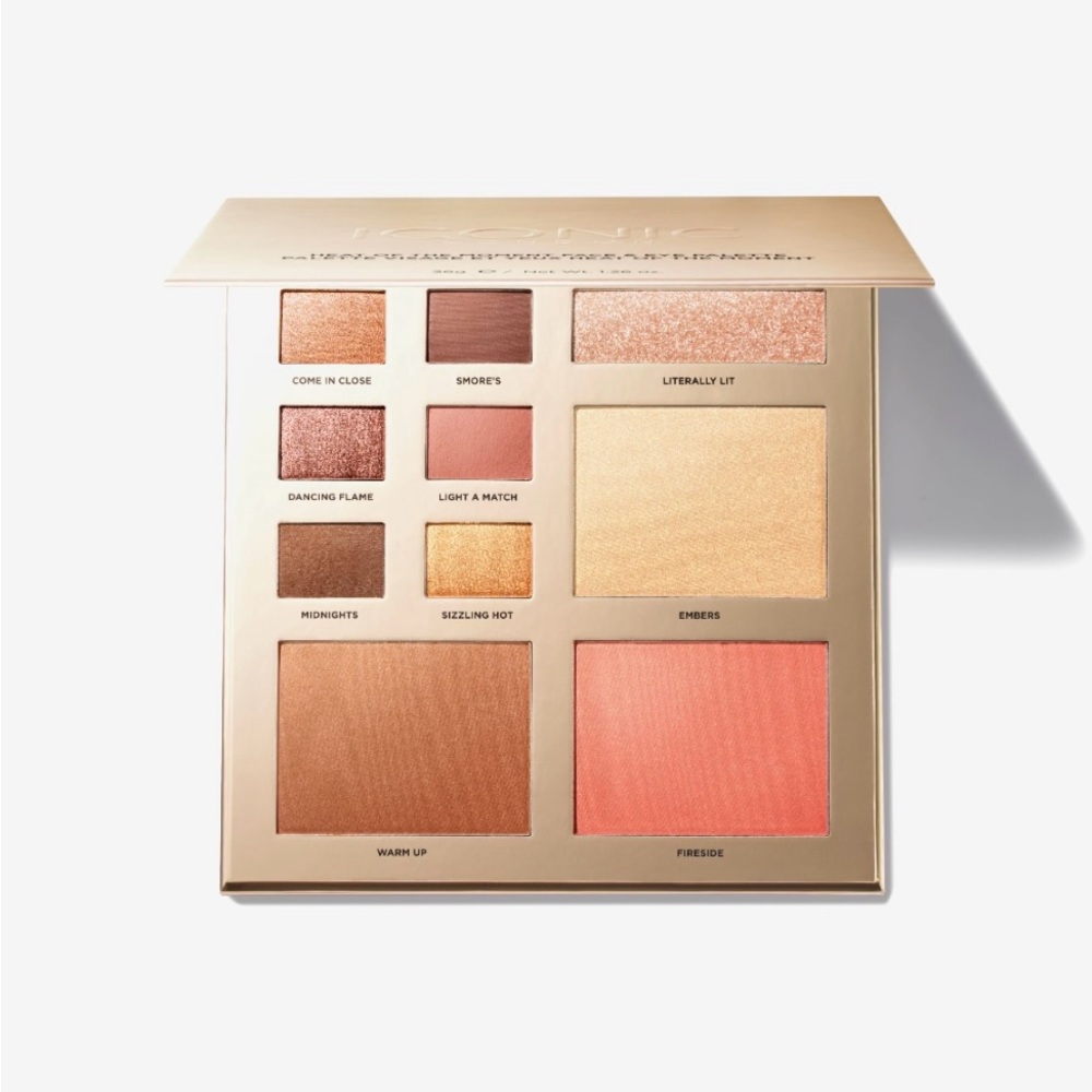 Iconic London Heat of The Moment Face & Eye Palette $62 RV